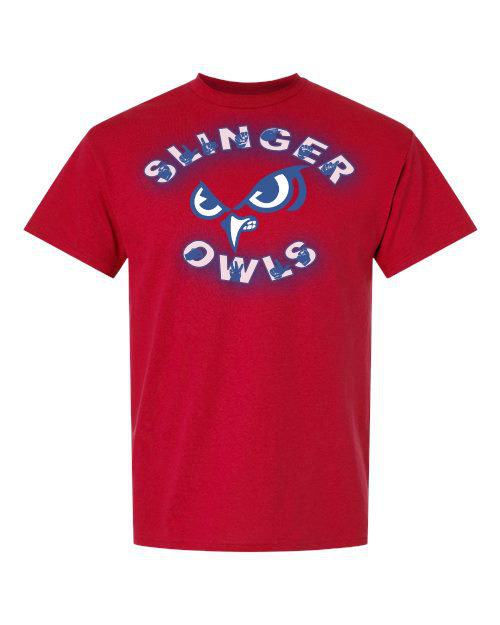 Unisex Gildan Dryblend T-shirt RED