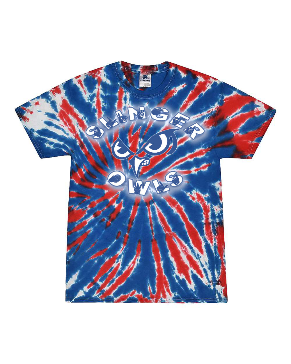 Colortone Unisex Tie-dyed T-shirt